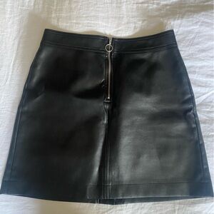 Wilfred Free Faux leather skirt